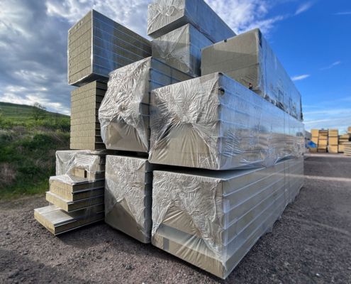 Brandschutzwand Miwo Steinwolle 140 mm