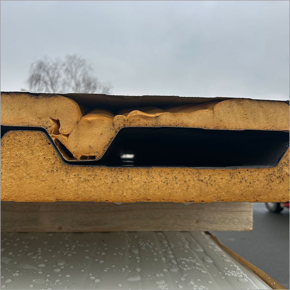 Sandwichplatten Schaum