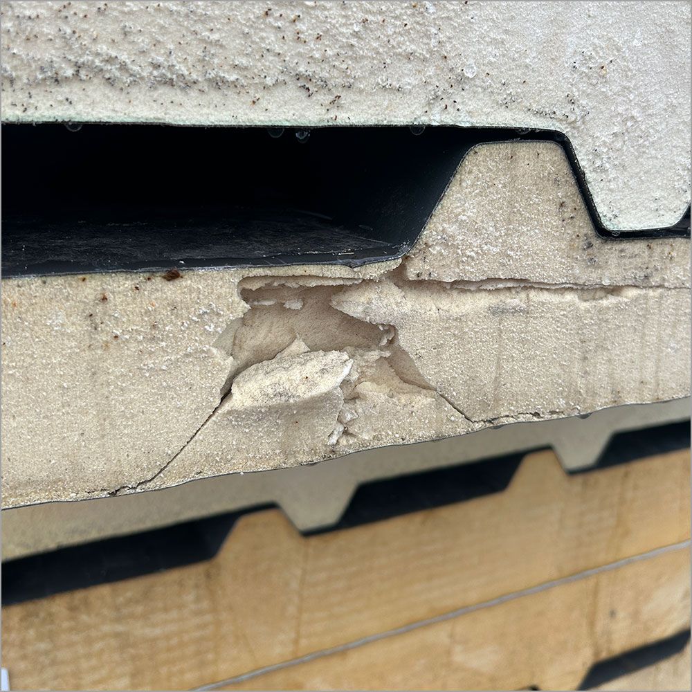 Sandwichplatten Schaum