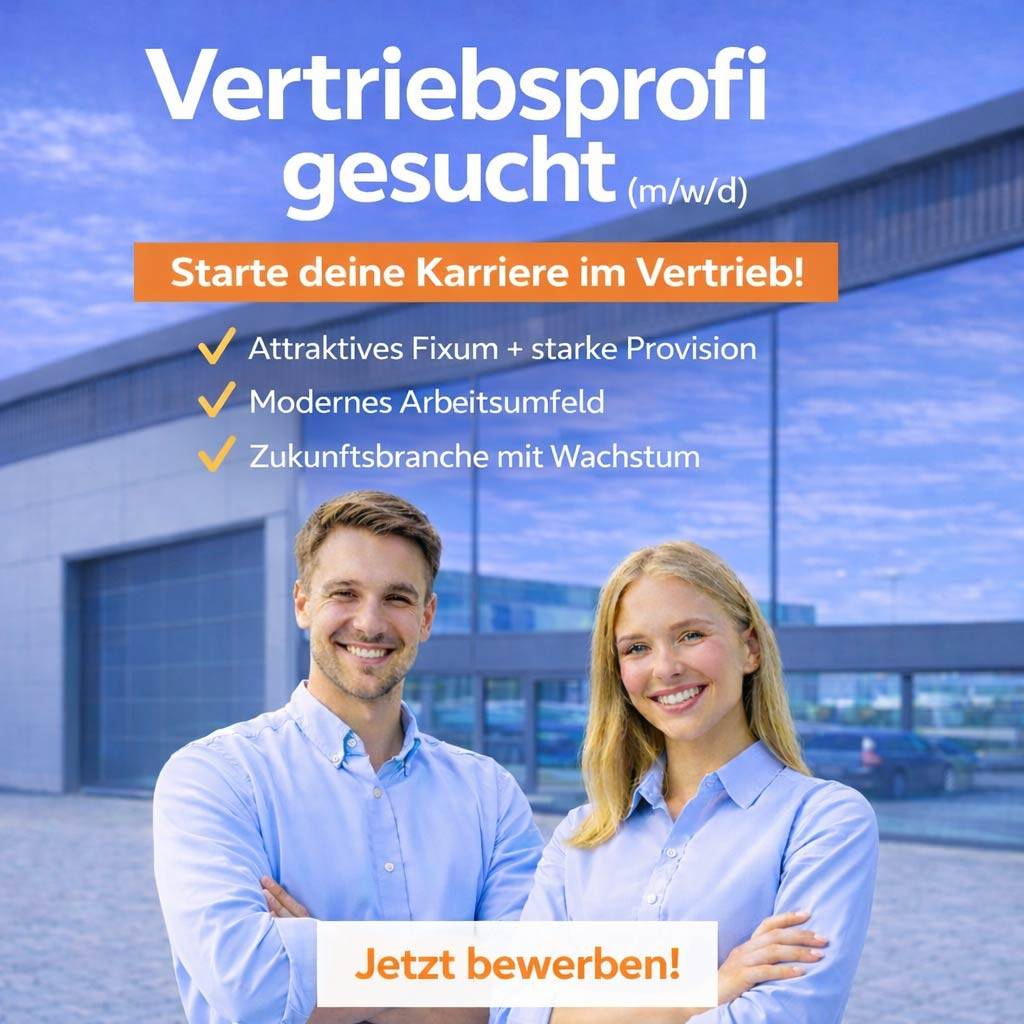 Wir suchen Vertriebsprofis an unserem Standort in Leipzig!